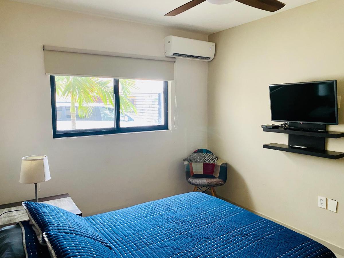 Departamento Muy Cerca De La Playa En Condominios La Paz Mazatlán Esterno foto